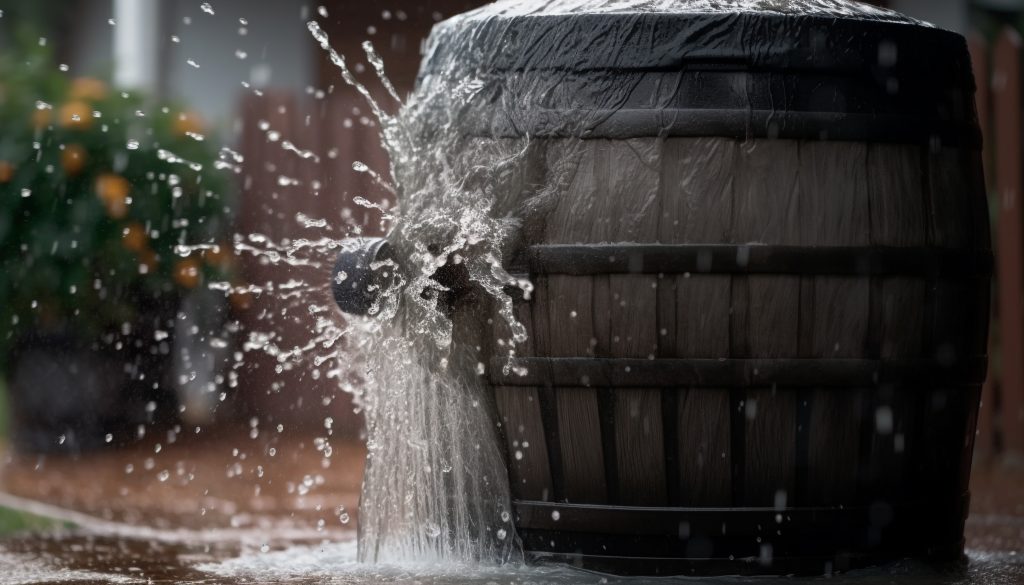 cuve récupération eau de pluie souple